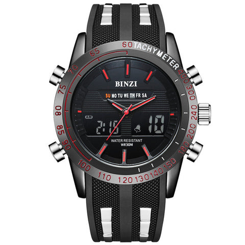 BINZI Sport LED Analog Watch - Lancosa